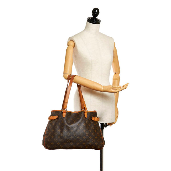 ルイ ヴィトン モノグラム アマゾン ショルダーバッグ M45236 ブラウン PVC レザー レディース LOUIS VUITTON 【中古】