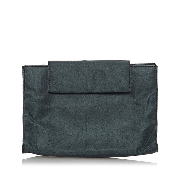 プラダ モスグリーン ナイロン ポーチ レディース PRADA 【中古】