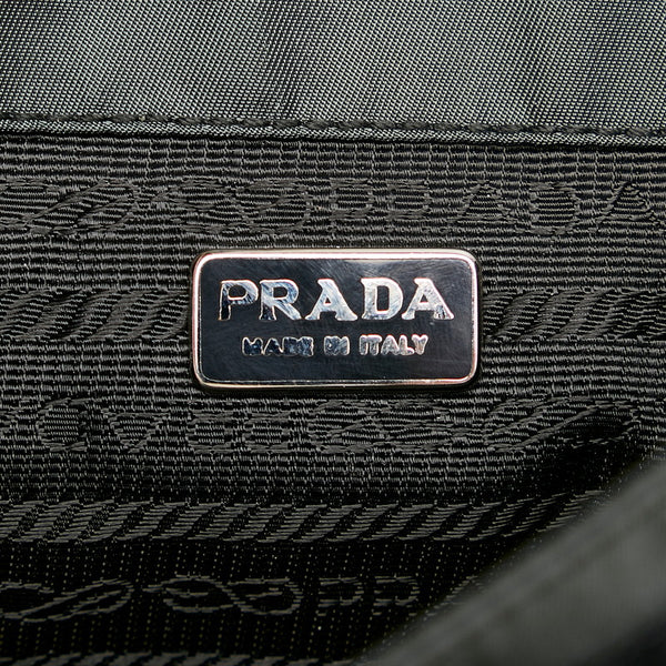 プラダ モスグリーン ナイロン ポーチ レディース PRADA 【中古】