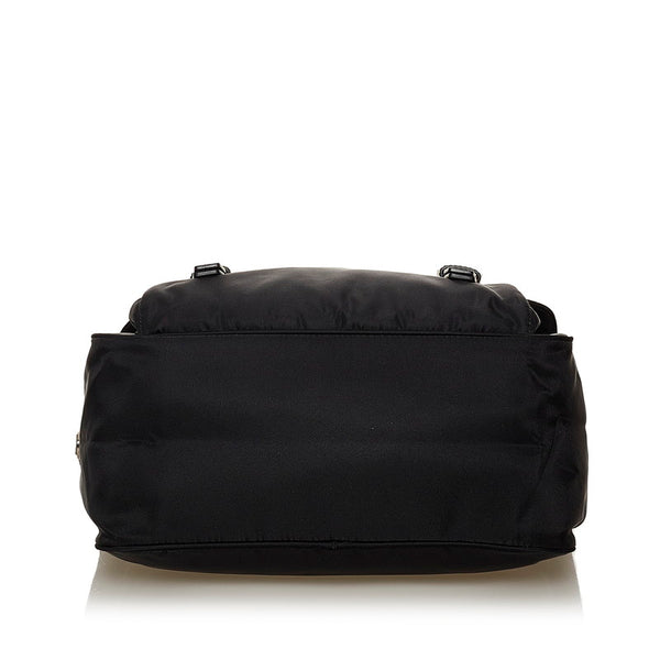 プラダ ブラック ナイロン ショルダーバッグ レディース PRADA 【中古】
