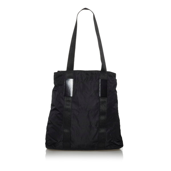 プラダ ブラック ナイロン トートバッグ メンズ PRADA 【中古】