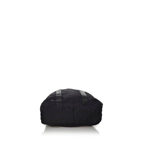 プラダ ブラック ナイロン トートバッグ メンズ PRADA 【中古】