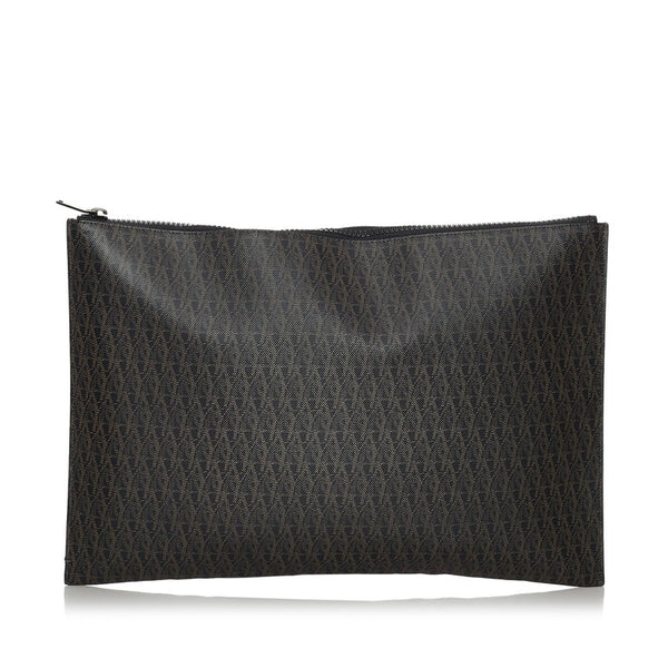 サンローラン クラッチバッグ 397293 ブラウン PVC メンズ SAINT LAURENT 【中古】