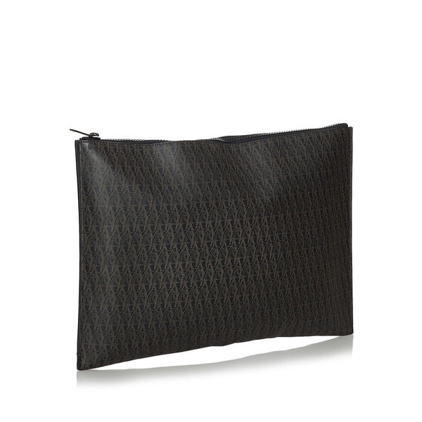 サンローラン クラッチバッグ 397293 ブラウン PVC メンズ SAINT LAURENT 【中古】