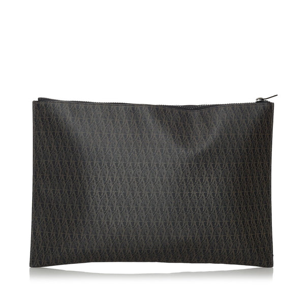 サンローラン クラッチバッグ 397293 ブラウン PVC メンズ SAINT LAURENT 【中古】