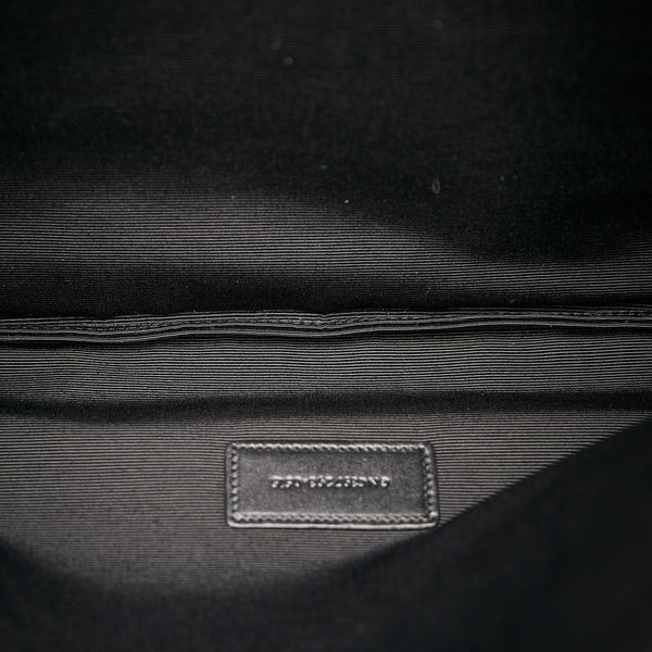 サンローラン クラッチバッグ 397293 ブラウン PVC メンズ SAINT LAURENT 【中古】