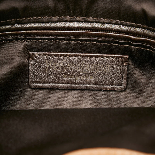 サンローラン ショルダーバッグ ベージュ レザー レディース SAINT LAURENT 【中古】