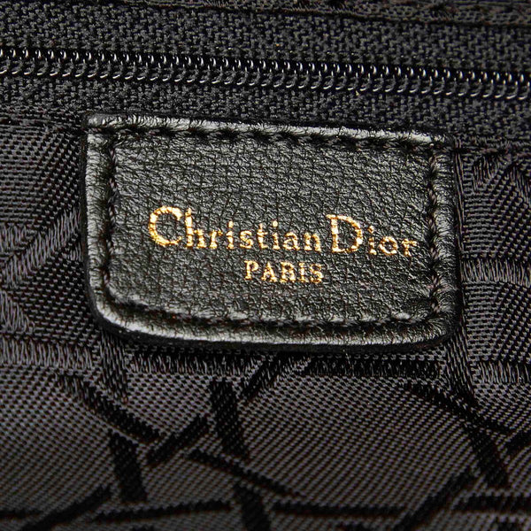 クリスチャンディオール レディディオール ワインレッド スウェード ハンドバッグ レディース Christian Dior 中古