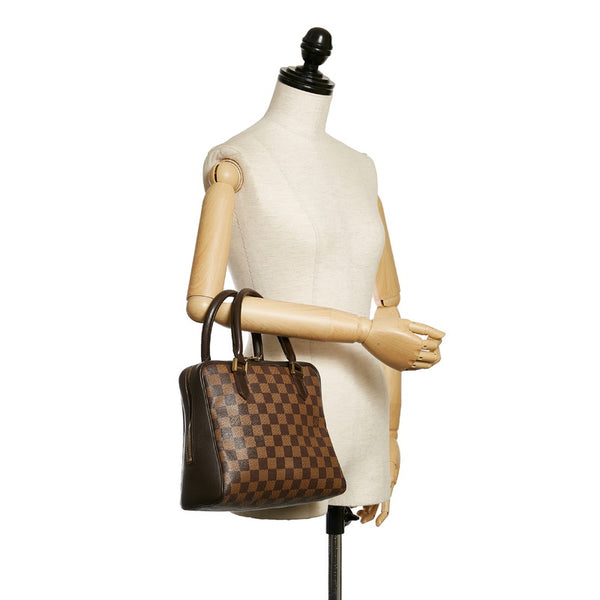 ルイ ヴィトン ダミエ ブレア ハンドバッグ N51150 エベヌ PVC レザー レディース LOUIS VUITTON 【中古】