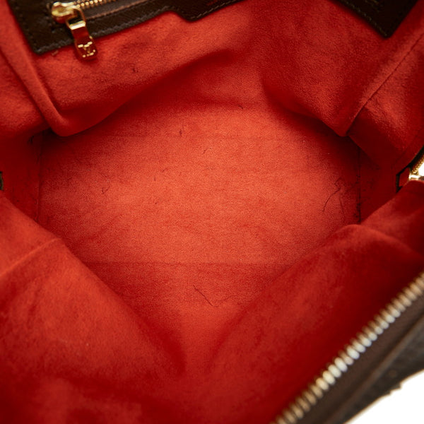 ルイ ヴィトン ダミエ ブレア ハンドバッグ N51150 エベヌ PVC レザー レディース LOUIS VUITTON 【中古】