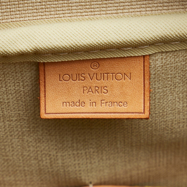 ルイ ヴィトン モノグラム ドーヴィル ハンドバッグ M47270 ブラウン PVC レザー レディース LOUIS VUITTON 【中古】