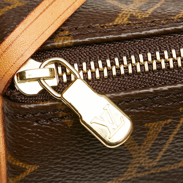 ルイ ヴィトン モノグラム パピヨン付属ポーチ ブラウン PVC レザー ポーチ レディース LOUIS VUITTON 【中古】