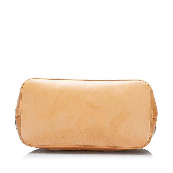 ルイ ヴィトン モノグラム アルマ ハンドバッグ M51130 ブラウン PVC レザー レディース LOUIS VUITTON 【中古】