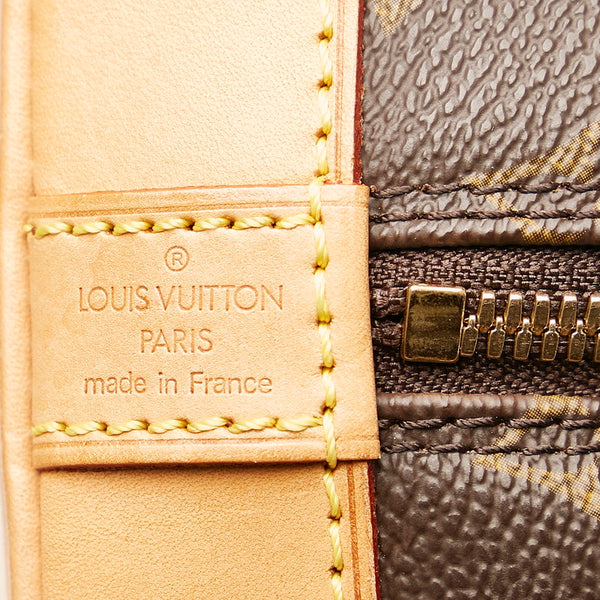 ルイ ヴィトン モノグラム アルマ ハンドバッグ M51130 ブラウン PVC レザー レディース LOUIS VUITTON 【中古】