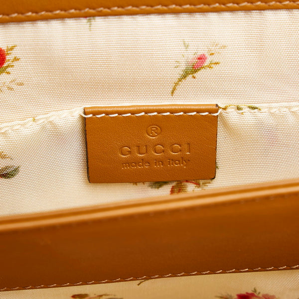 グッチ オフィディア パイソン チェーン ショルダーバッグ 503877 ベージュ ストロー レザー レディース GUCCI 【中古】