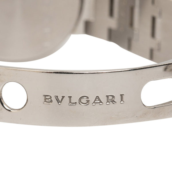 ブルガリ ブルガリブルガリ 腕時計 BB23SS クオーツ ブラック文字盤 ステンレススチール レディース BVLGARI 【中古】