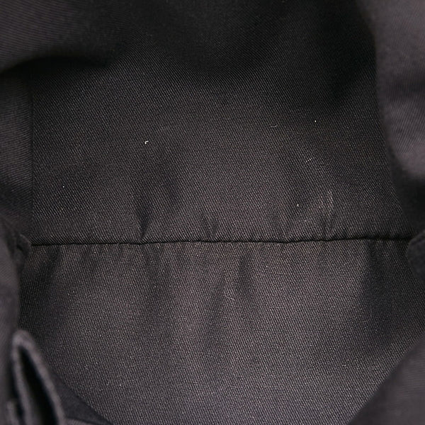 グッチ GGキャンバス シェリー 斜め掛け ショルダーバッグ 144388 ベージュ ネイビー レッド キャンバス レザー レディース GUCCI 【中古】