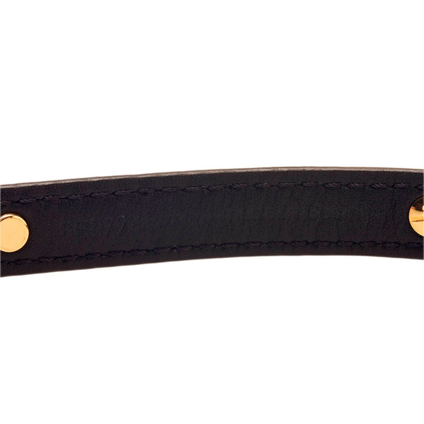 ルイ ヴィトン モノグラム ツイストザ チェーン ブレスレット M6529 ブラウン PVC メッキ レディース LOUIS VUITTON 【中古】