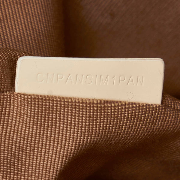 バーバリー ハウスチェック ベージュ PVC レザー ワンショルダー レディース BURBERRY 【中古】