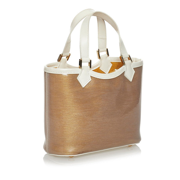 ルイ ヴィトン エピプラージュ ミニラグーンベイ ハンドバッグ M92473 サーブル レザー ビニール レディース LOUIS VUITTON 【中古】