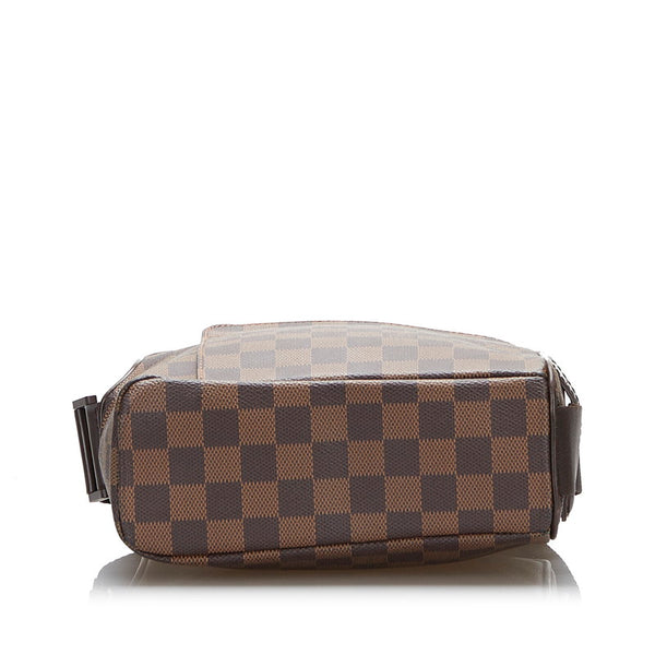 ルイ ヴィトン ダミエ オラフPM 斜め掛け ショルダーバッグ N41442 ブラウン PVC レザー レディース LOUIS VUITTON 【中古】