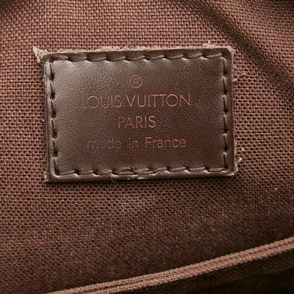 ルイ ヴィトン ダミエ オラフPM 斜め掛け ショルダーバッグ N41442 ブラウン PVC レザー レディース LOUIS VUITTON 【中古】