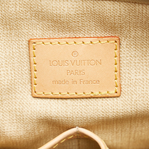 ルイ ヴィトン モノグラム トゥルーヴィル ハンドバッグ M42228 ブラウン PVC レザー レディース LOUIS VUITTON 【中古】