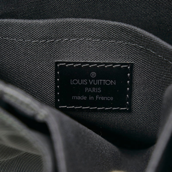 ルイ ヴィトン タイガ サラトヴPM 斜め掛け ショルダーバッグ M30892 アルドワーズ ブラック レザー ナイロン メンズ LOUIS VUITTON 【中古】