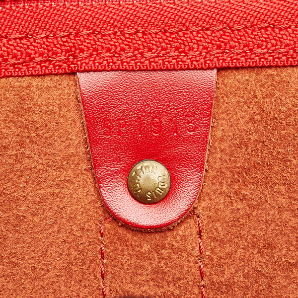 ルイ ヴィトン エピ キーポル55 ボストンバッグ M42957 カスティリアンレッド レザー レディース LOUIS VUITTON 【中古】