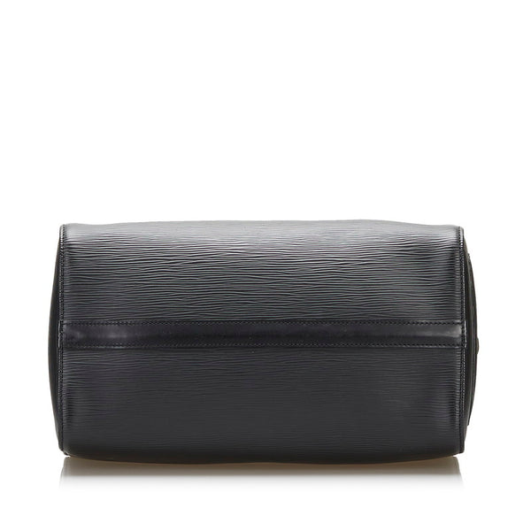 ルイ ヴィトン エピ スピーディ30 ハンドバッグ ミニボストンバッグ M59022 ノワール ブラック レザー レディース LOUIS VUITTON 【中古】