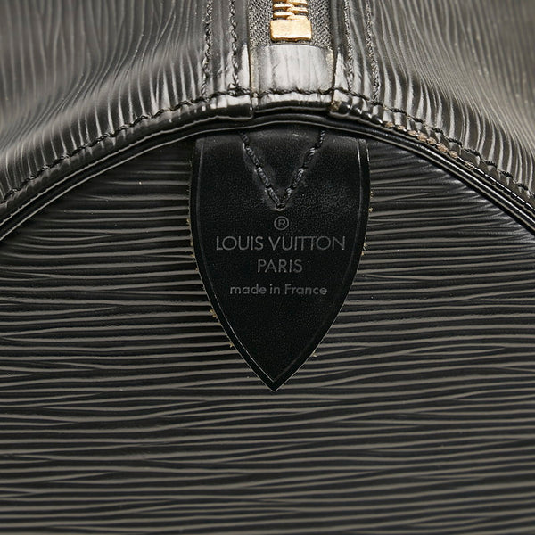 ルイ ヴィトン エピ スピーディ30 ハンドバッグ ミニボストンバッグ M59022 ノワール ブラック レザー レディース LOUIS VUITTON 【中古】