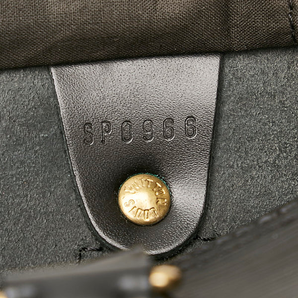 ルイ ヴィトン エピ スピーディ30 ハンドバッグ ミニボストンバッグ M59022 ノワール ブラック レザー レディース LOUIS VUITTON 【中古】