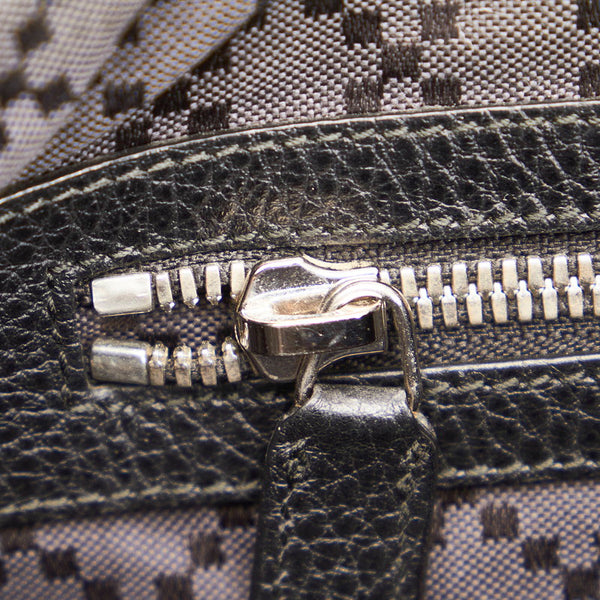 グッチ 387075 ブラック レザー クラッチバッグ メンズ GUCCI 【中古】