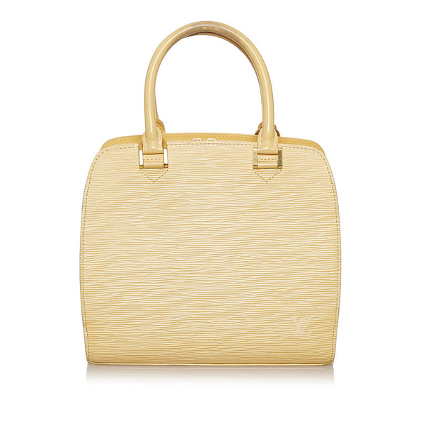 ルイ ヴィトン エピ ポンヌフ ハンドバッグ M5205A アイボリー レザー レディース LOUIS VUITTON 【中古】