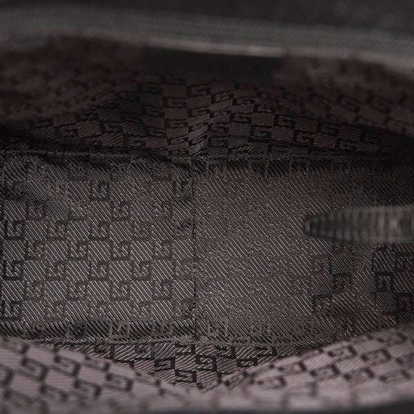 グッチ ハンドバッグ 002 1113 ブラック キャンバス レザー レディース GUCCI 【中古】