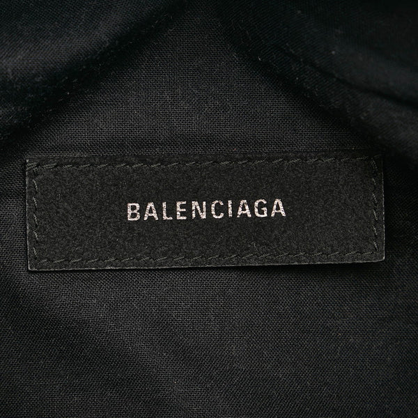 バレンシアガ エクスプローラー ベルトバッグ ボディバッグ ウエストバッグ 482389 ブラック ナイロン メンズ BALENCIAGA 【中古】