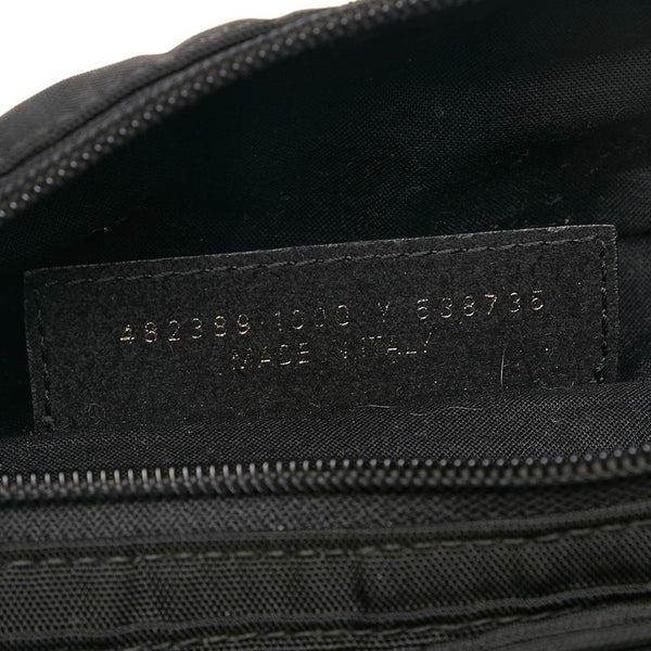 バレンシアガ エクスプローラー ベルトバッグ ボディバッグ ウエストバッグ 482389 ブラック ナイロン メンズ BALENCIAGA 【中古】
