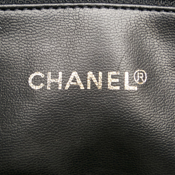 シャネル ココマーク チェーン トートバッグ ショルダーバッグ ブラック キャビアスキン レディース CHANEL 【中古】