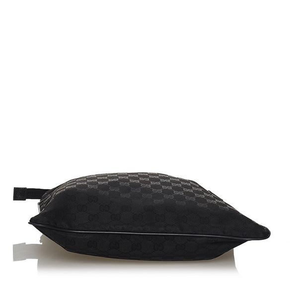 グッチ GGナイロン 斜め掛け ショルダーバッグ 132999 ブラック ナイロン レディース GUCCI 【中古】