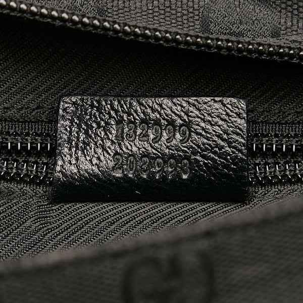 グッチ GGナイロン 斜め掛け ショルダーバッグ 132999 ブラック ナイロン レディース GUCCI 【中古】