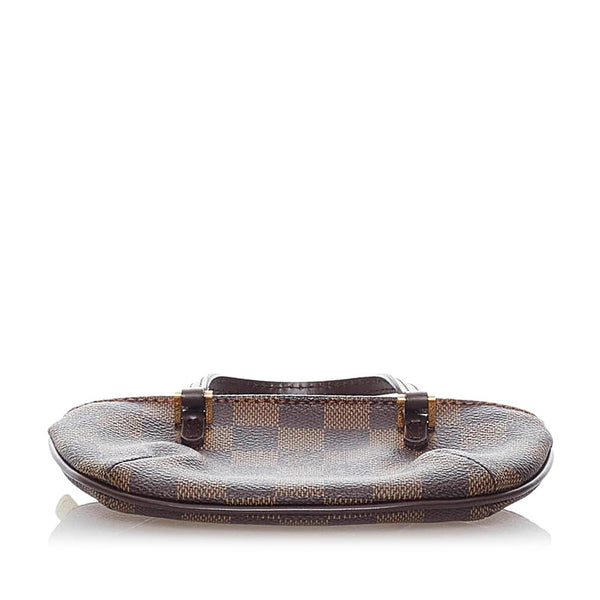 ルイ ヴィトン ダミエ マノスクGM 付属 ポーチ N51120 ブラウン PVC レザー レディース LOUIS VUITTON 【中古】