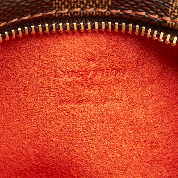 ルイ ヴィトン ダミエ マノスクGM 付属 ポーチ N51120 ブラウン PVC レザー レディース LOUIS VUITTON 【中古】