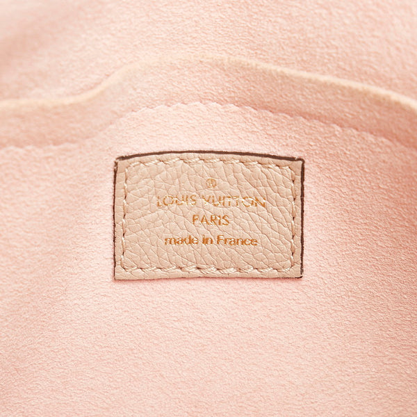 ルイ ヴィトン マイロックミーチェーン チェーン ショルダーバッグ M56137 グレー ベージュ カーフレザー レディース LOUIS VUITTON 【中古】