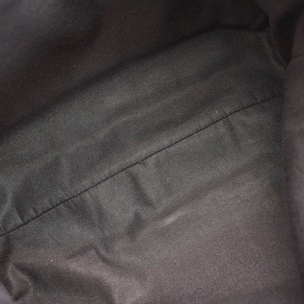 グッチ GGキャンバス アビー ハンドバッグ 130739 ブラック キャンバス レザー レディース GUCCI 【中古】