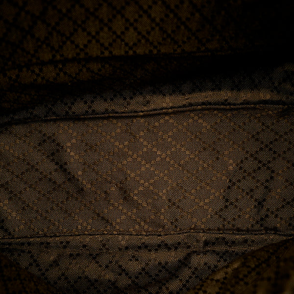 グッチ バンブー リュック・デイパック 003 0016 カーキ エナメル ナイロン レディース GUCCI 【中古】