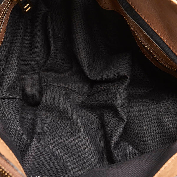 バーバリー ノバチェック ハンドバッグ ショルダーバッグ 2WAY ベージュ キャンバス レザー レディース BURBERRY 【中古】