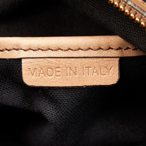 バーバリー ノバチェック ハンドバッグ ショルダーバッグ 2WAY ベージュ キャンバス レザー レディース BURBERRY 【中古】
