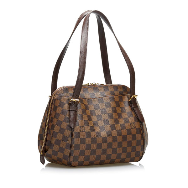 ルイ ヴィトン ダミエ エベヌ ベレムMM ショルダーバッグ N51174 エベヌ ブラウン PVC レザー レディース LOUIS VUITTON 【中古】