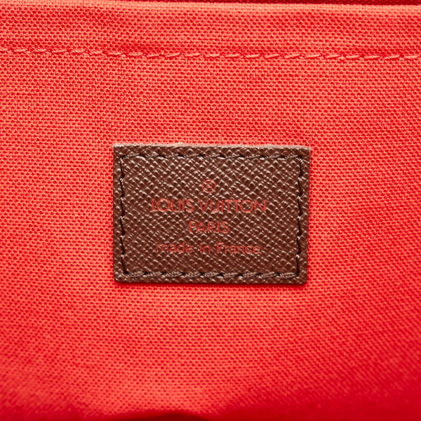 ルイ ヴィトン ダミエ エベヌ ベレムMM ショルダーバッグ N51174 エベヌ ブラウン PVC レザー レディース LOUIS VUITTON 【中古】