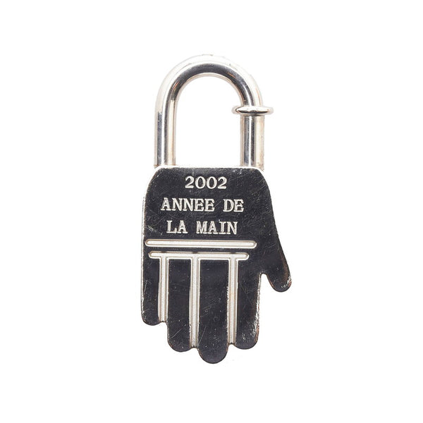 エルメス ハンド カデナ シルバー メタル レディース HERMES 【中古】